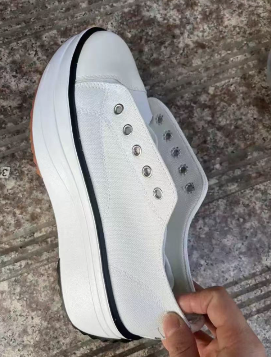 Elisa | Plateau-Sneakers aus Kunstleder mit erhöhtem Komfort für Frauen