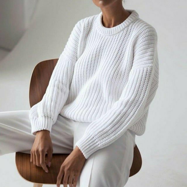 Kirsten | Oversize Grobstrick Pullover