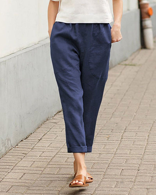 Tamara | Relaxed Fit Hose - Atmungsaktives, leichtes Gewebe