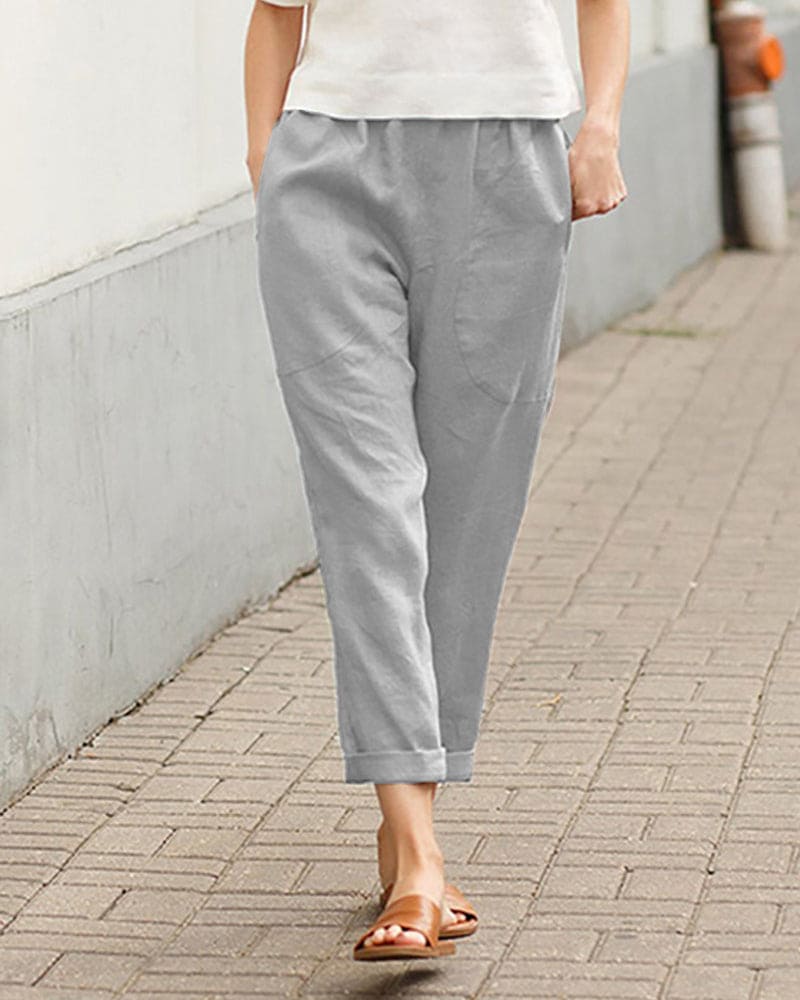 Tamara | Relaxed Fit Hose - Atmungsaktives, leichtes Gewebe