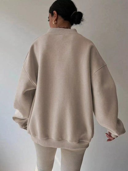 Senta | Winter Oversize V-Pullover