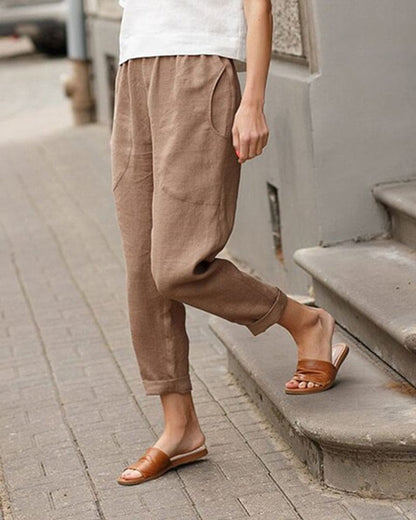 Tamara | Relaxed Fit Hose - Atmungsaktives, leichtes Gewebe