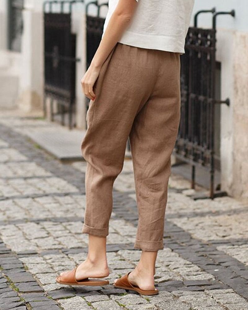 Tamara | Relaxed Fit Hose - Atmungsaktives, leichtes Gewebe