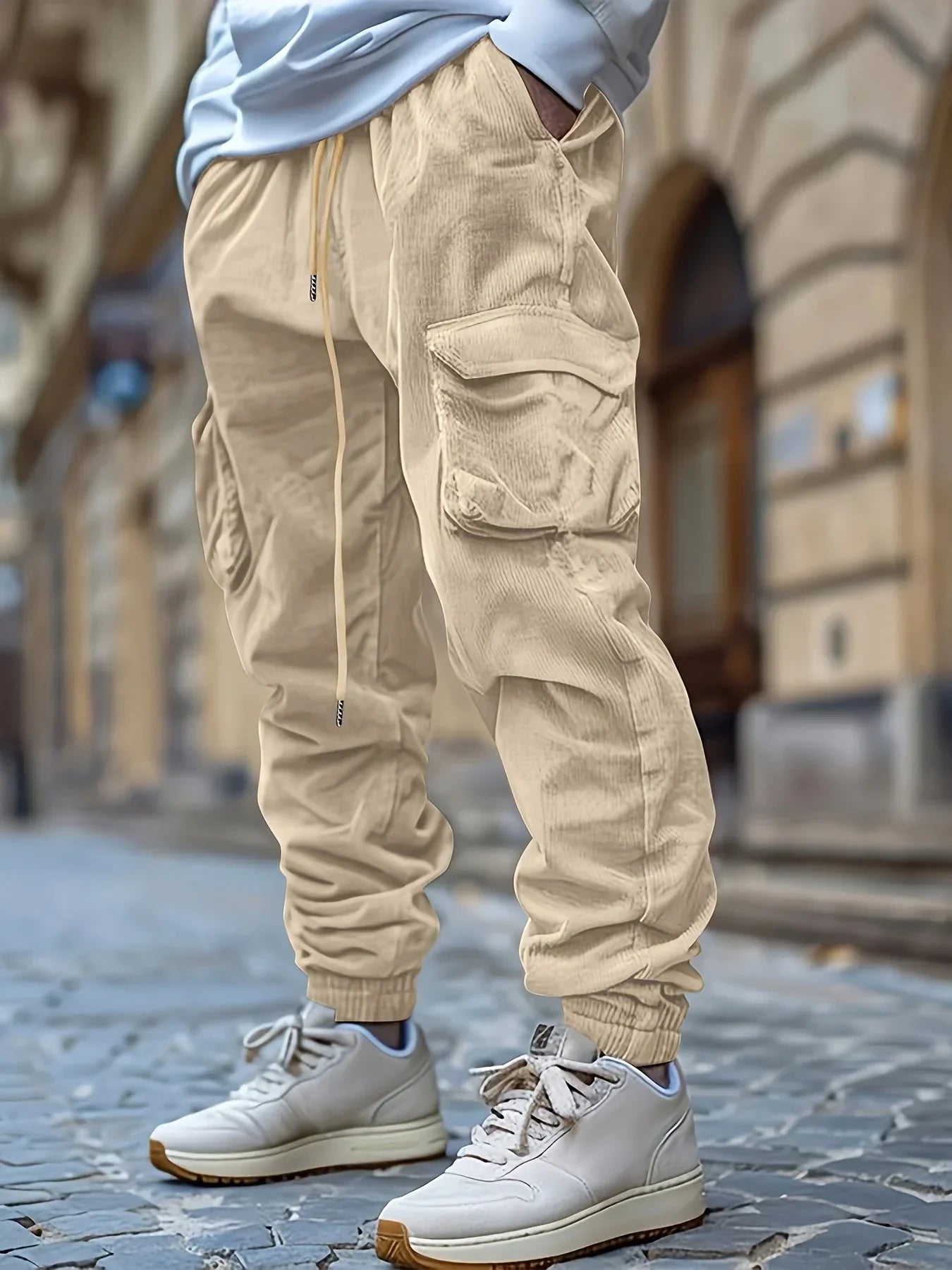 Kai | Herren Relaxed Fit Cargo Jogginghose
