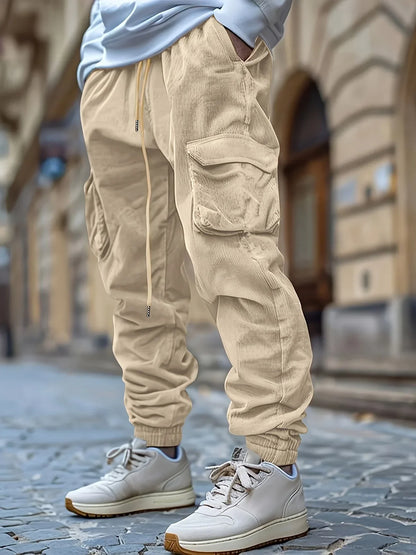 Kai | Herren Relaxed Fit Cargo Jogginghose