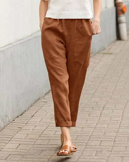 Tamara | Relaxed Fit Hose - Atmungsaktives, leichtes Gewebe