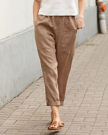 Tamara | Relaxed Fit Hose - Atmungsaktives, leichtes Gewebe