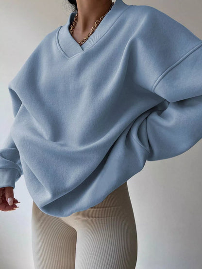 Senta | Winter Oversize V-Pullover