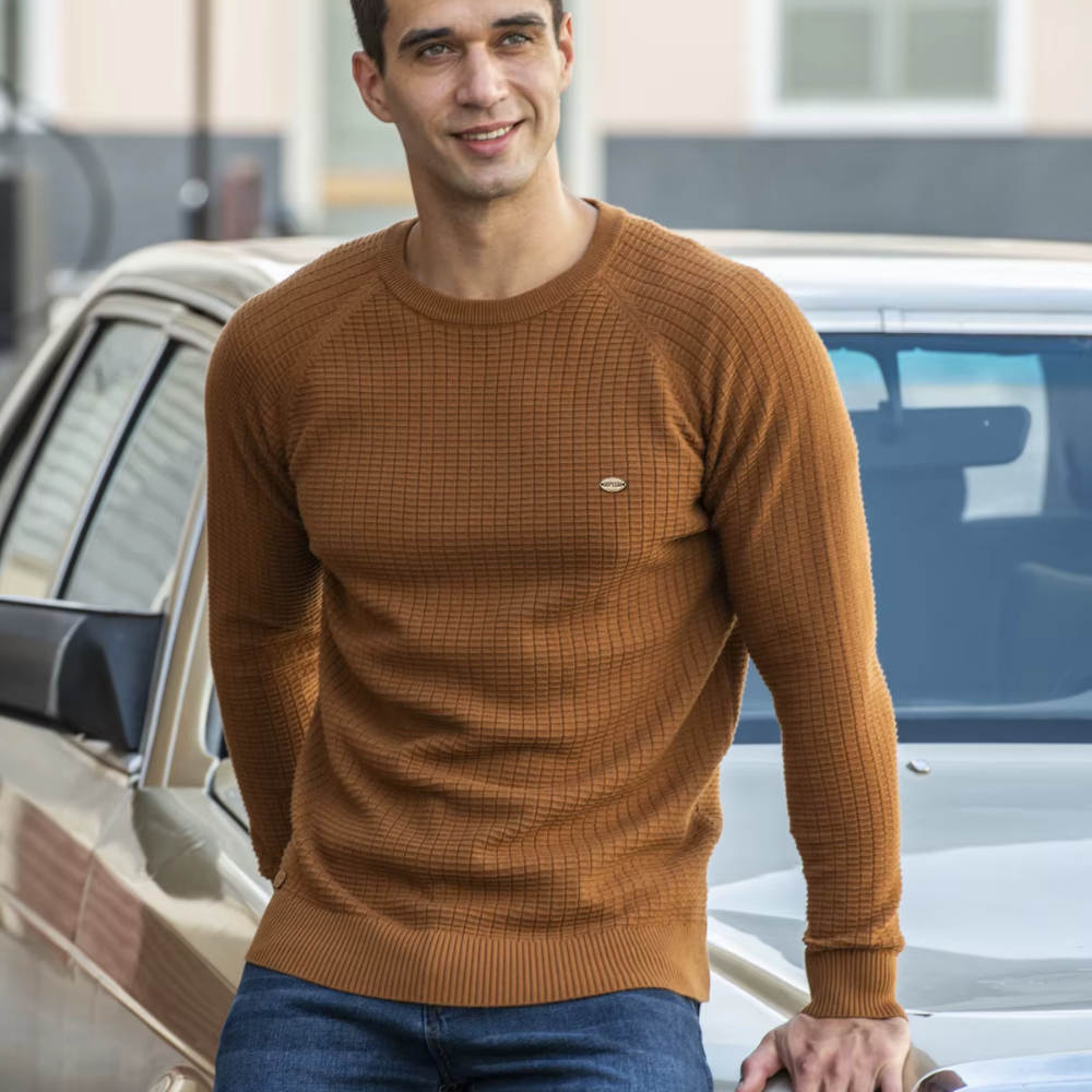 Johann | Herren Strukturierter Pullover