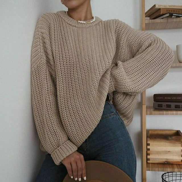 Kirsten | Oversize Grobstrick Pullover