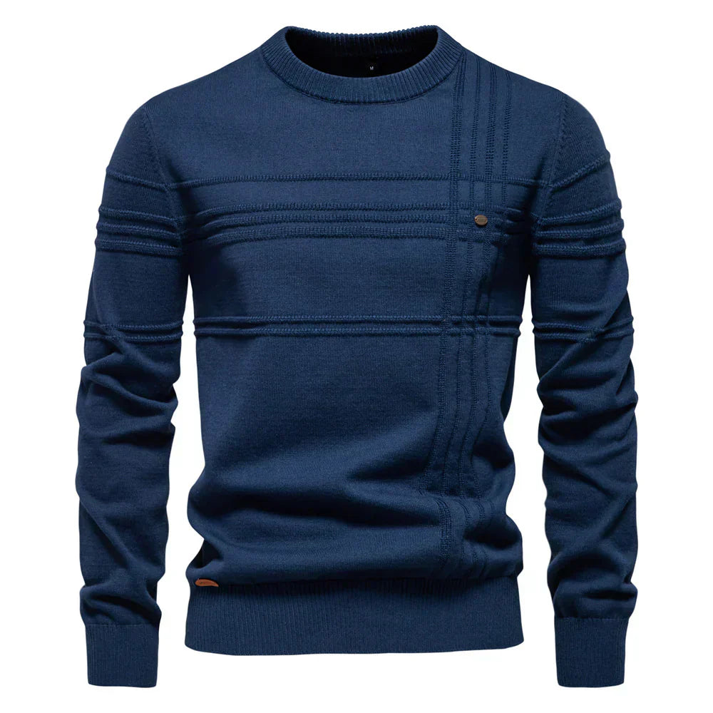 David | Herren Rundhals-Pullover