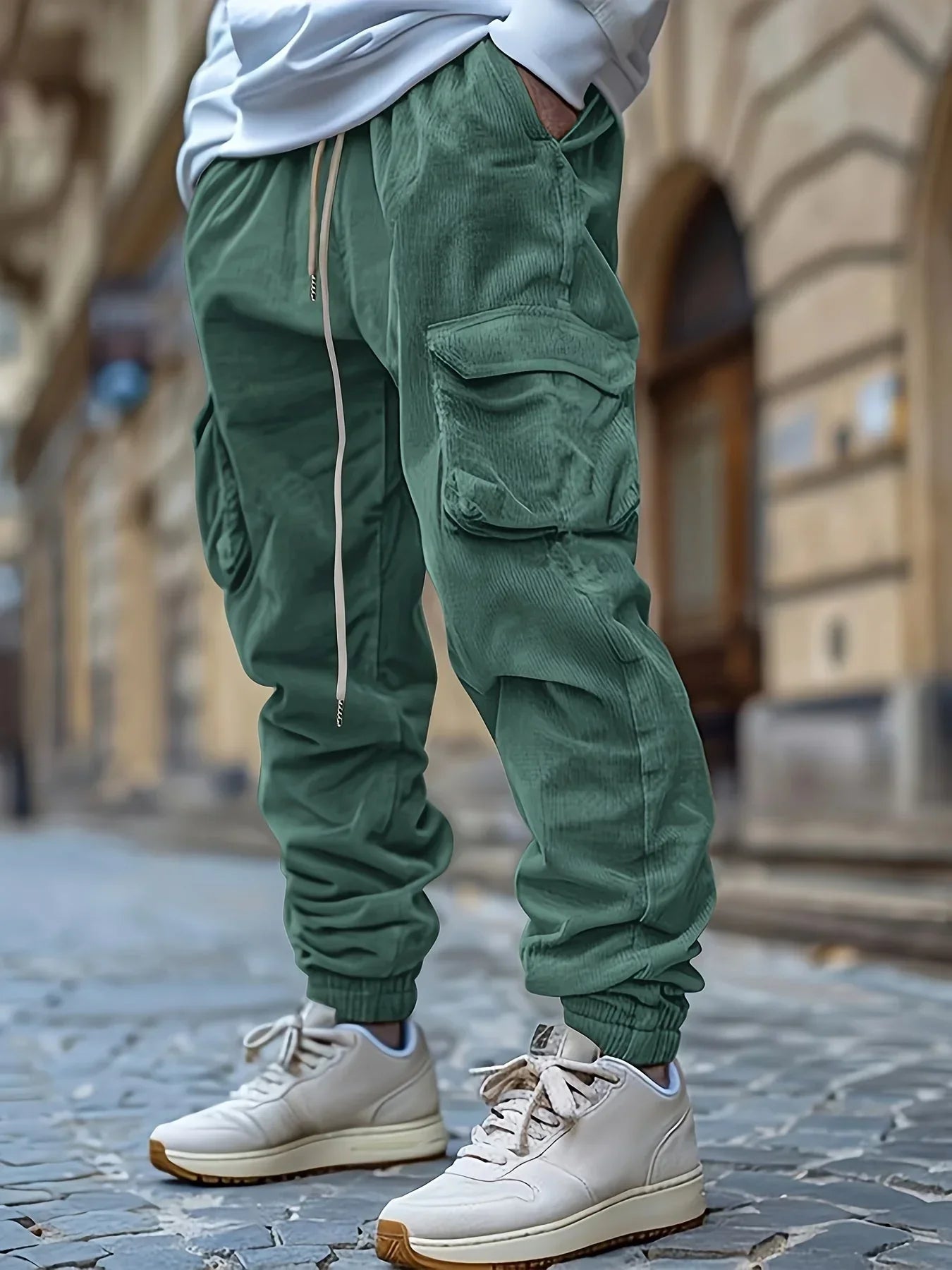 Kai | Herren Relaxed Fit Cargo Jogginghose