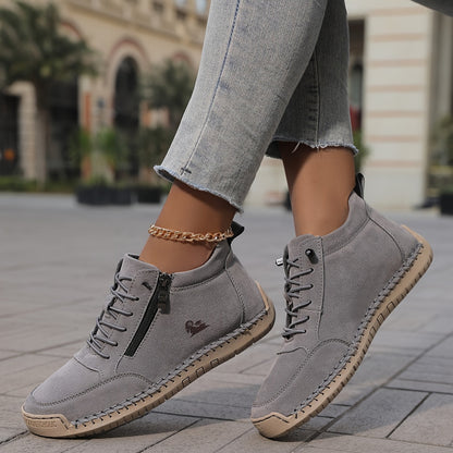 Vanessa | Schnür-Reißverschluss Damen Sneakers
