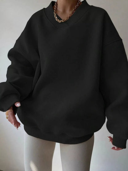 Senta | Winter Oversize V-Pullover