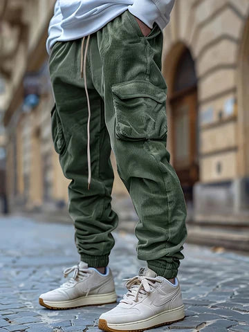 Kai | Herren Relaxed Fit Cargo Jogginghose