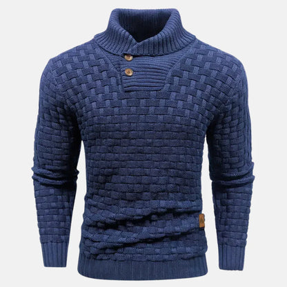 Bastian | Herren Schalkragen Pullover