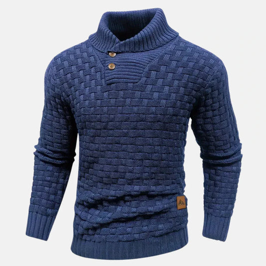 Bastian | Herren Schalkragen Pullover