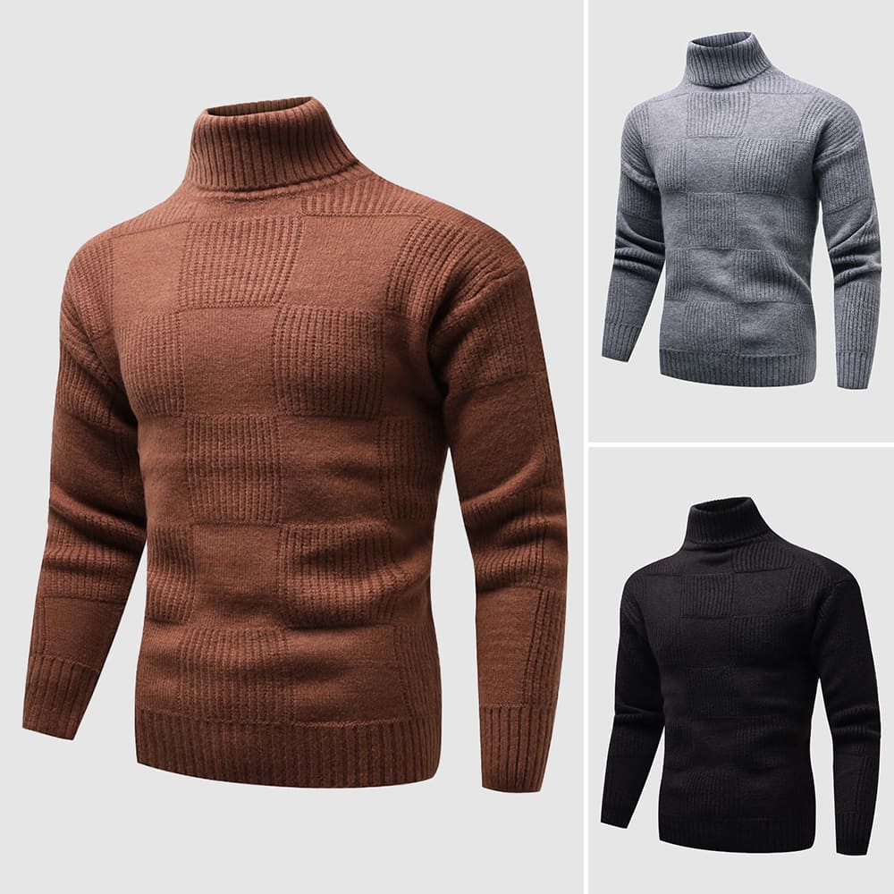 Torsten | Herren Rollkragenpullover Slim Fit