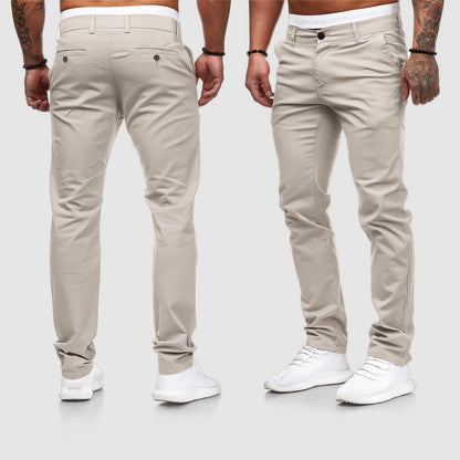 Kurt | Herren Casual Slim Fit Straight Leg Hose