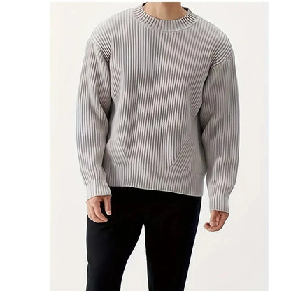 Josef | Herren Oversized Rundhals-Pullover