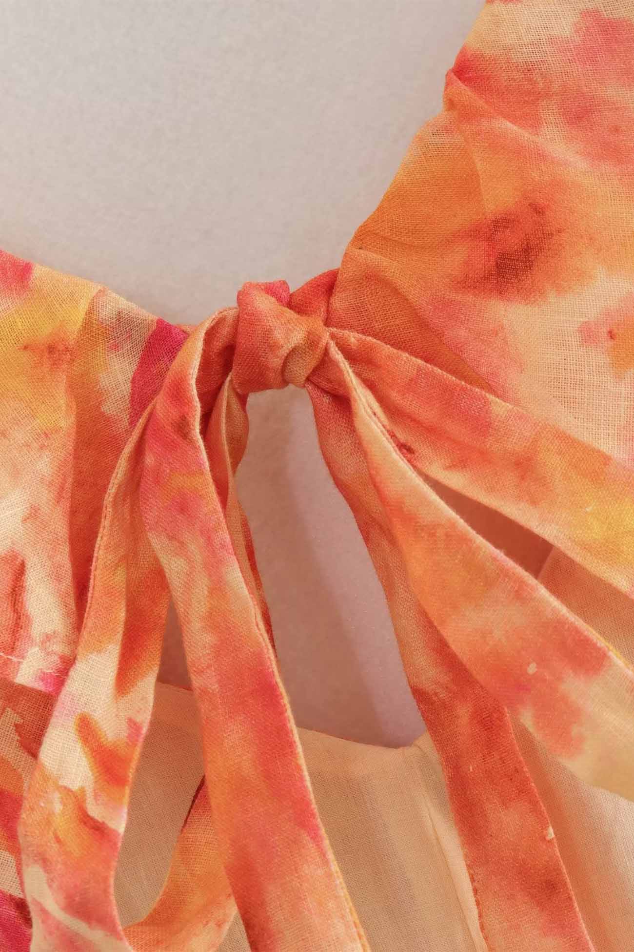 Elenys | Elegantes Sommer-Maxikleid mit gerafften Trägern