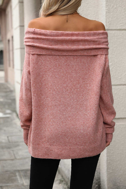 Zoé | Wasserfallkragen Pullover für Damen