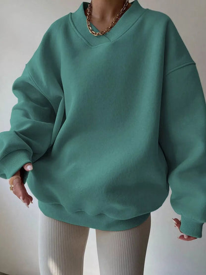 Senta | Winter Oversize V-Pullover