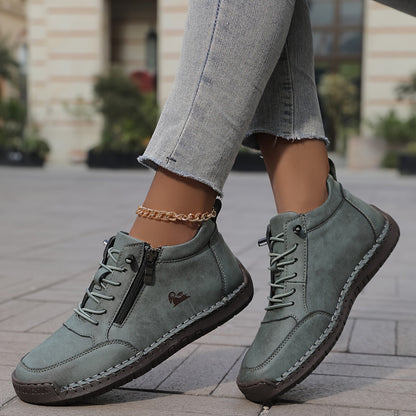 Vanessa | Schnür-Reißverschluss Damen Sneakers