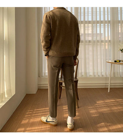 Axel | Herren Winter Langarm Polo-Shirt