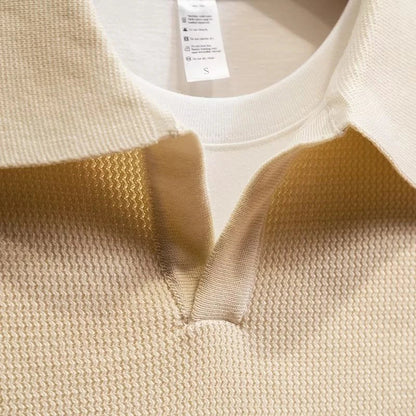 Axel | Langarm Polo-Shirt Pullover für Herren