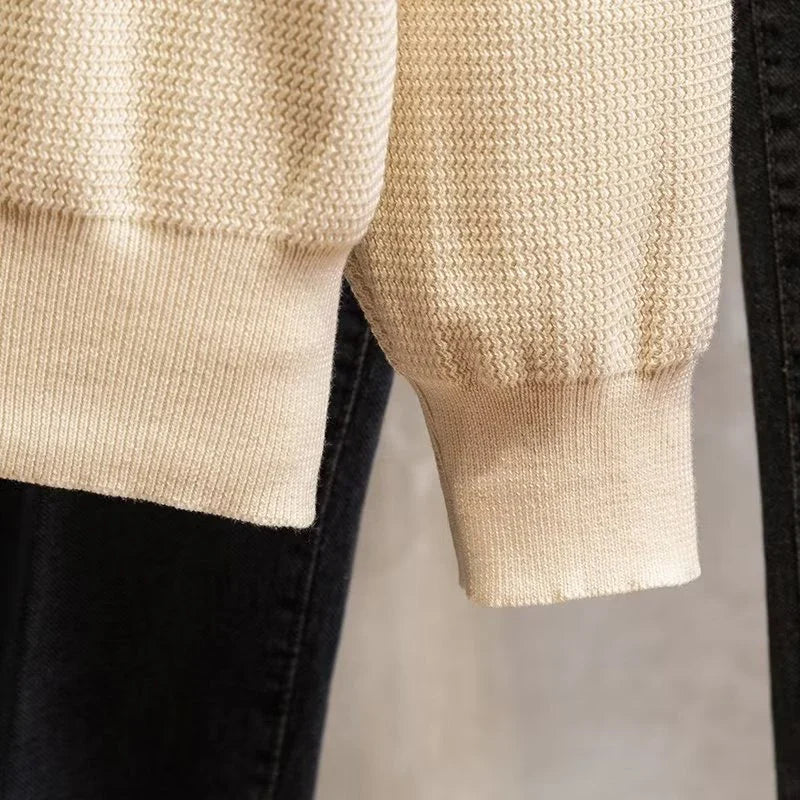 Axel | Langarm Polo-Shirt Pullover für Herren