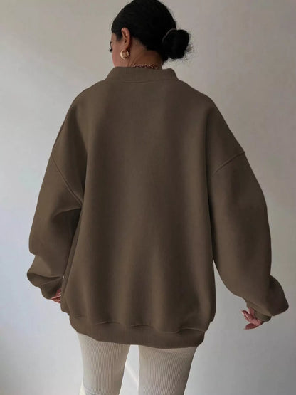 Senta | Winter Oversize V-Pullover