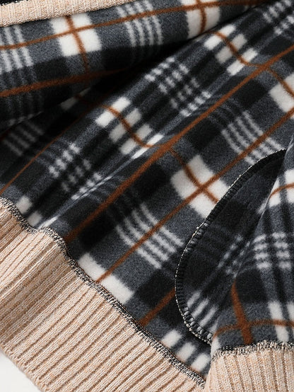 Herbert | Herren Strickjacke mit Stehkragen und Reißverschluss