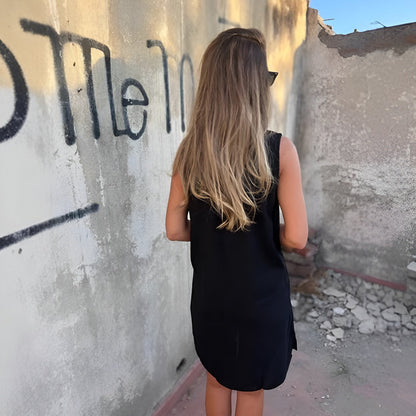 Sonja | Luftiges, leichtes, ärmelloses Kleid